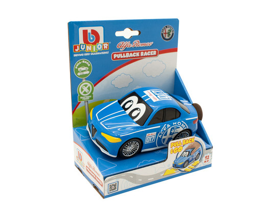 Bburago Jr. Visszahúzós versenyautó - Alfa Romeo