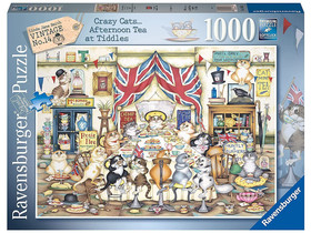 Puzzle 1000 db - Õrült macskák