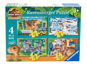 Puzzle 4in1 - Jurassic world
