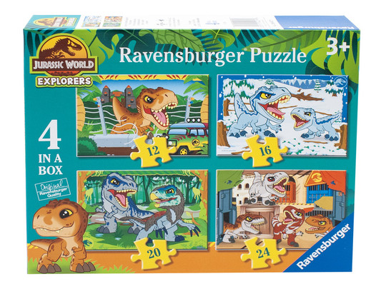 Puzzle 4in1 - Jurassic world
