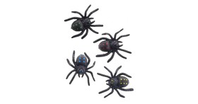 Tapadókorongos pókok, 6cm, 4db