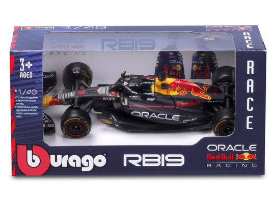 Bburago 1/43 F1 versenyautó - Red Bull RB19 #1(Max Verstappen)