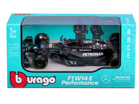 Bburago 1/43 F1 versenyautó - MB AMG W14 E Performance #63 (George Russell)