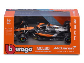 Bburago 1/43 F1 versenyautó - Mclaren MCL60 #81 (O.Piastri)