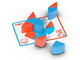 Geomag Magicube Recycled Blocks & Cards 16 db