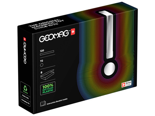 Geomag Compact Recycled Glow Masterbox 192 db