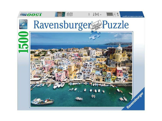 Puzzle 1500 db - Vista su Procida
