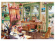 Puzzle 1000 db - A mûvész szekrénye