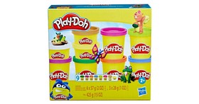 Play-doh 9 tégely színes gyurma csomag