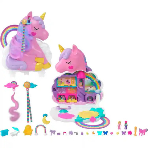 Polly Pocket unikornis szalon