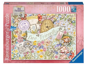 Puzzle 1000 db - Méhecskék