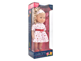 Baba, Charlotte, 36 cm, puha testû, fésülhetõ
