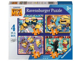 Puzzle 4in1 - Minyonok 4