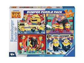 Puzzle 4*100 db - Minyonok 4