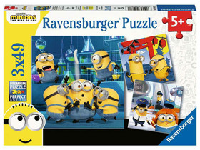 Puzzle 3*49 db - Minyonok 2