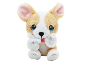 Plüss hangot adó kiskutyák, 12 cm, 6 féle
