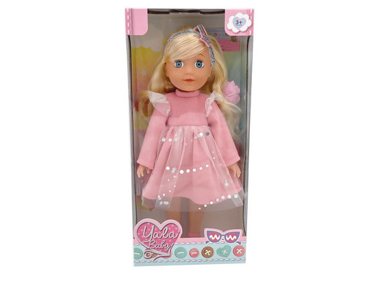 Baba fésûvel 35cm