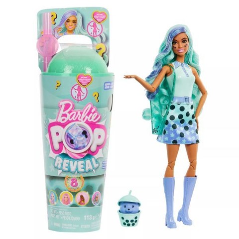 Barbie slime reveal bubi-buli - zöld