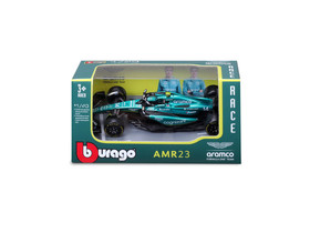 Bburago 1/43 F1 versenyautó - Aston Martin AMR23 (#14 (F. Alonso)