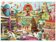 Puzzle 1000 db - Tündéri utcák