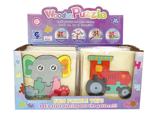Fa puzzle, 12 féle