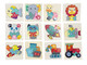 Fa puzzle, 12 féle