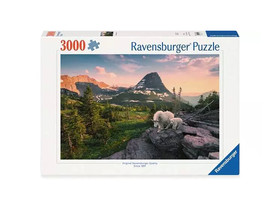 Puzzle 3000 db - Hegyikecske gidával