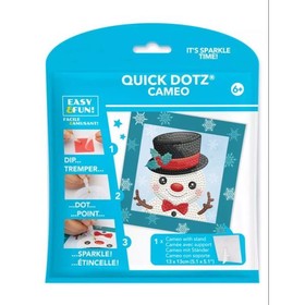 Diamond Dotz Quick Dotz képkészítõ Hóember