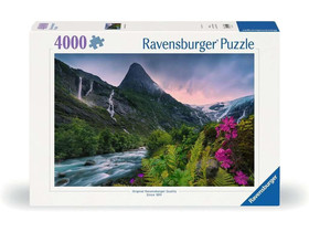 Puzzle 4000 db - Lenyûgözõ hegyek
