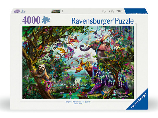 Puzzle 4000 db - Trópusi sárkányok
