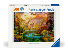 Puzzle 500 db - Dinoszauruszok országa