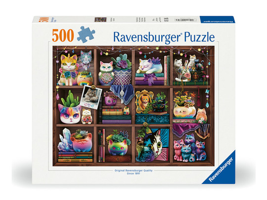 Puzzle 500 db - Cicamicák