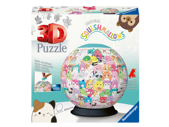 Puzzle 3D 72 db - Squichmallows