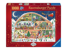Puzzle 1000 db - A Mikulás mûhelye