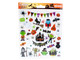 Halloween Classy matrica 15x17cm, többféle