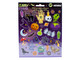 Halloween Classy matrica 15x17cm, többféle