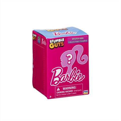 Stumble Guys Barbie, meglepetés figura dobozban