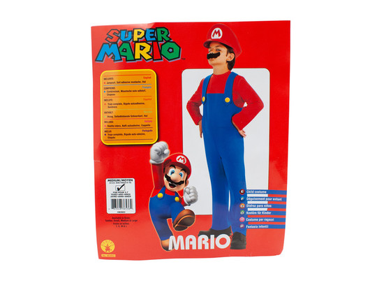 Jelmez- Super Mario, 140cm