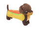 Plüss hot dog kutya  20cm 2 féle