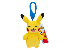 Pokémon kulcstartós plüssfigura - Pikachu 8 cm (nevetõ)