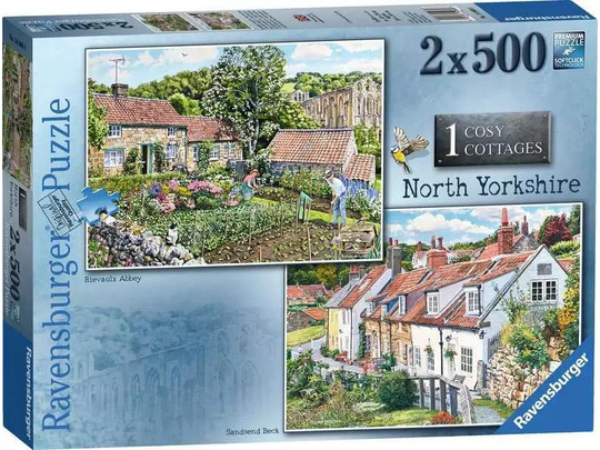 Puzzle 2x500 db - Kényelmes házikó no1