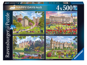 Puzzle 4x500 db - Boldog napok no5