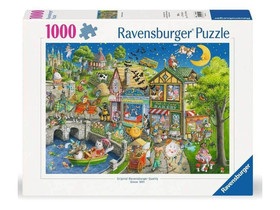 Puzzle 1000 db - Mother Gooseville