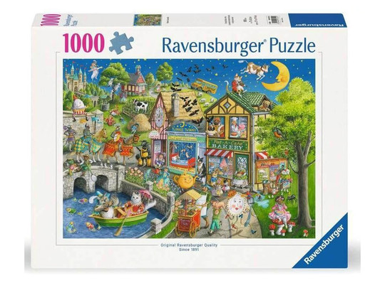Puzzle 1000 db - Mother Gooseville