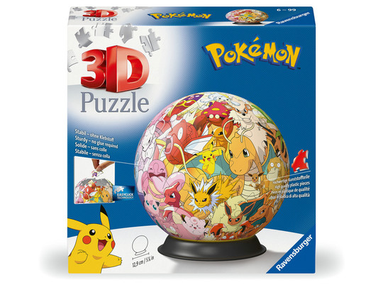 Puzzle 3D 72 db - Pokémon