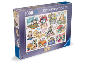 Puzzle 1000 db - Macska év