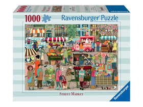 Puzzle 1000 db - Utcai piac