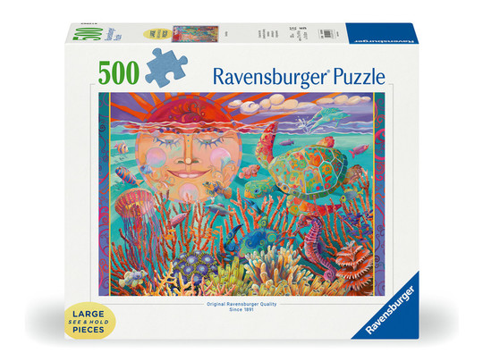 Puzzle 500 db - Tenger és nap