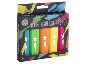 Neon színû szövegkiemelõ, 5 db