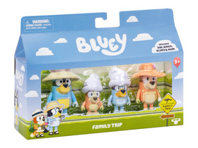 Bluey Szett Családi Utazás 4db